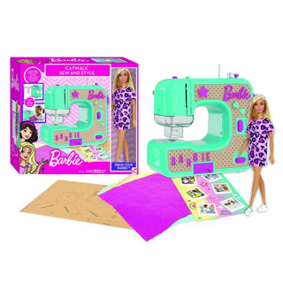 Barbie met Pop Naaimachine