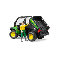 Bruder John Deere Gator+chauff