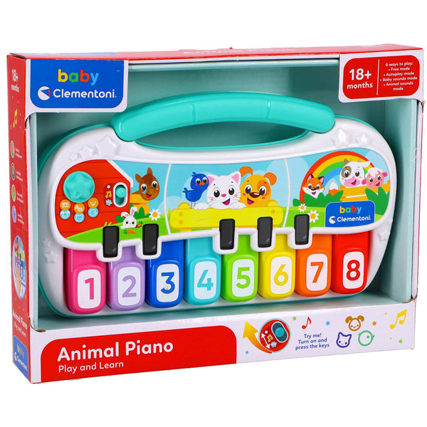 Baby dieren piano clementoni