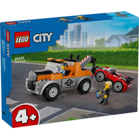 LEGO 60435 City Great Vehicles Sleepwagen EnEn Sportautoreparatie