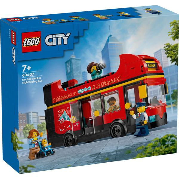 LEGO 60407 City Great Vehicles Toeristische RodeDubbeldekker