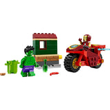 LEGO 76287 Super Heroes Iron Man met motor en de Hulk