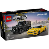 LEGO 76924 Speed Champions Mercedes-AMG G 63 en Mercedes-AMG SL 63