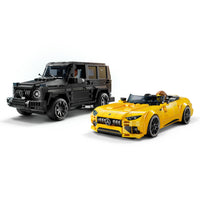 LEGO 76924 Speed Champions Mercedes-AMG G 63 en Mercedes-AMG SL 63