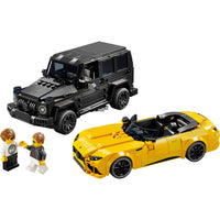 LEGO 76924 Speed Champions Mercedes-AMG G 63 en Mercedes-AMG SL 63