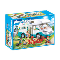 Mobilhome met familie Playmobil (70088)