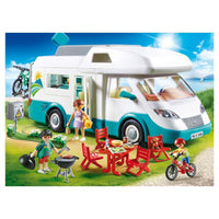 Mobilhome met familie Playmobil (70088)