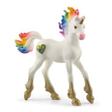 SCHLEICH Rainbow love unicorn foal (70727)