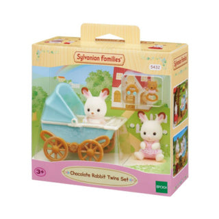 Sylvanian families set tweeling chocoladekonijn (5432)