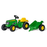 Buitenspelen Rolly Kid John Deere met kar 2,5+