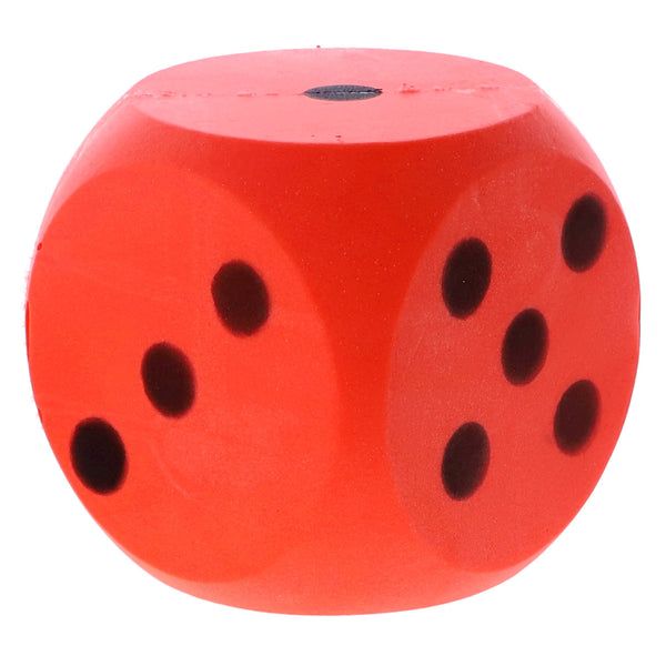 Buitenspelen Soft Dobbelsteen Bal Rood 16 Cm