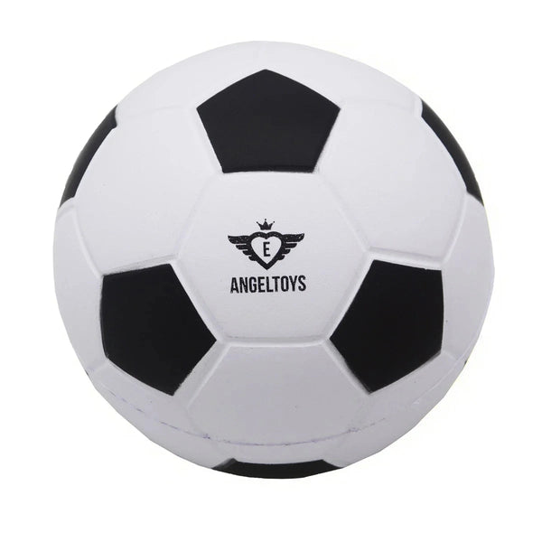 Buitenspelen Soft foam Voetbal zwart/wit 12,5cm