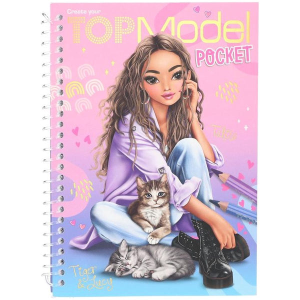 TOPModel pocket kleurboek