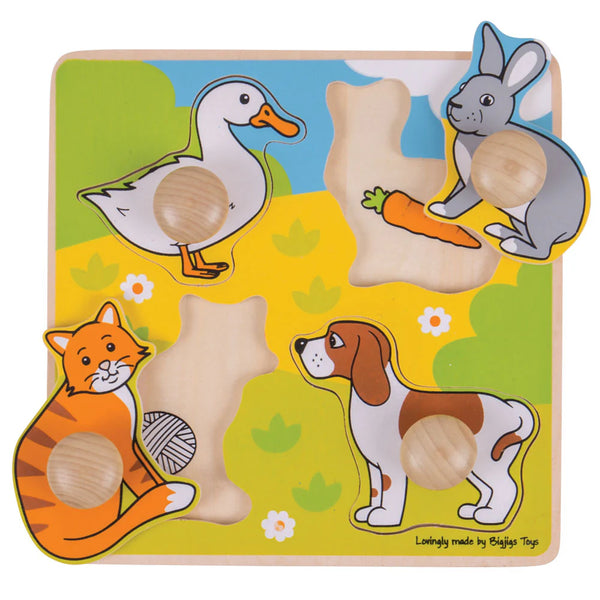 My First Peg Puzzle – Pets