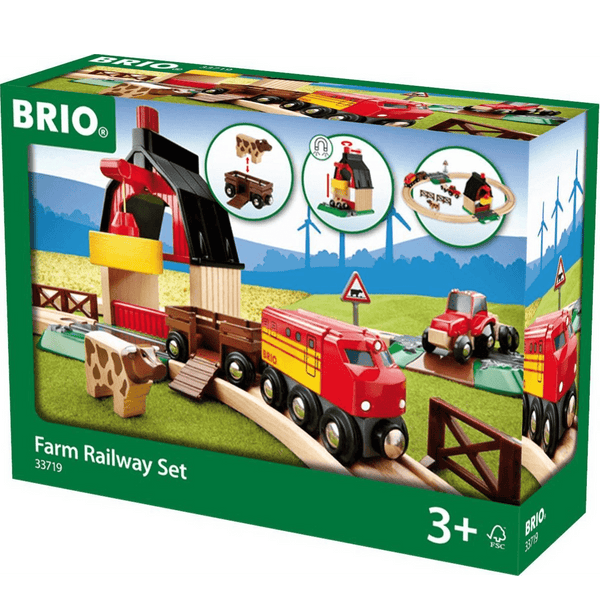 BRIO Treinset met boerderij