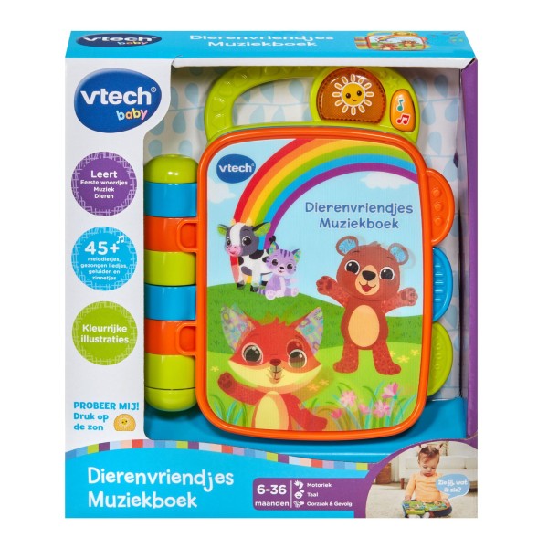 Vtech Dierenvriendjes muziekboek