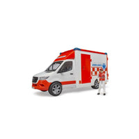 Bruder Ambulance met chauffeur