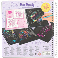 Miss Melody Magic Scratch boek