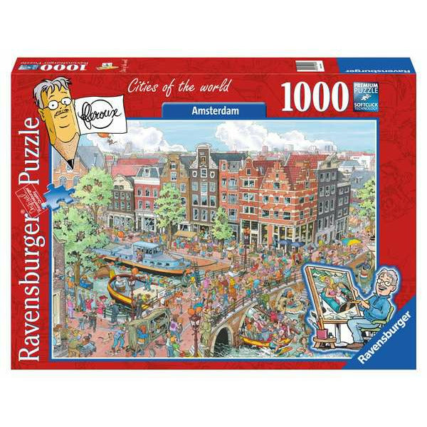 Puzzel (1000) Fleroux: Amsterdam