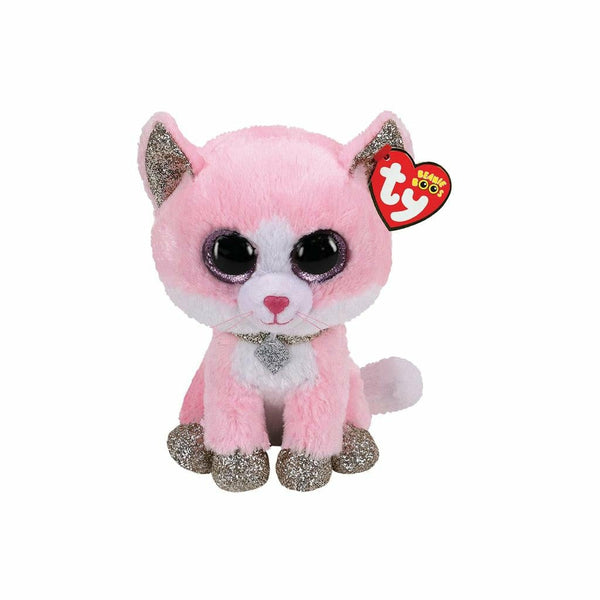 TY Beanie Boo's FioNa! Pink Cat 1