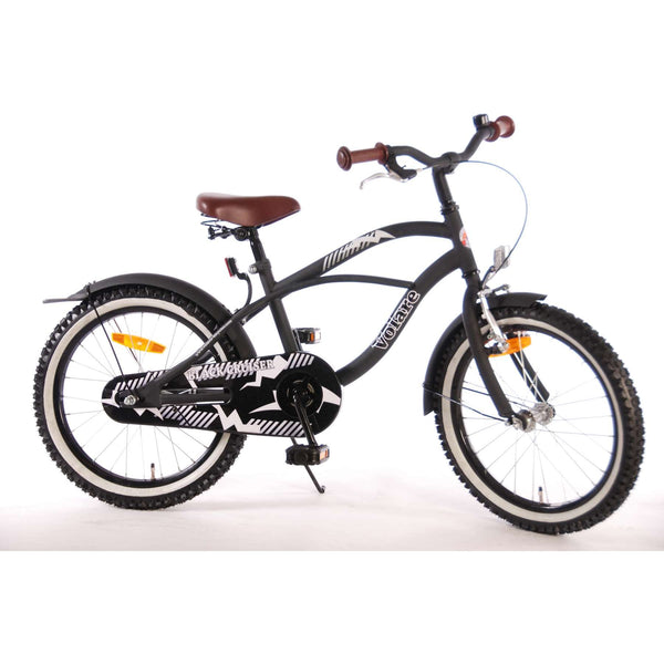 Volare Black Cruiser Kinderfiets - Jongens - 18 inch - Zwart