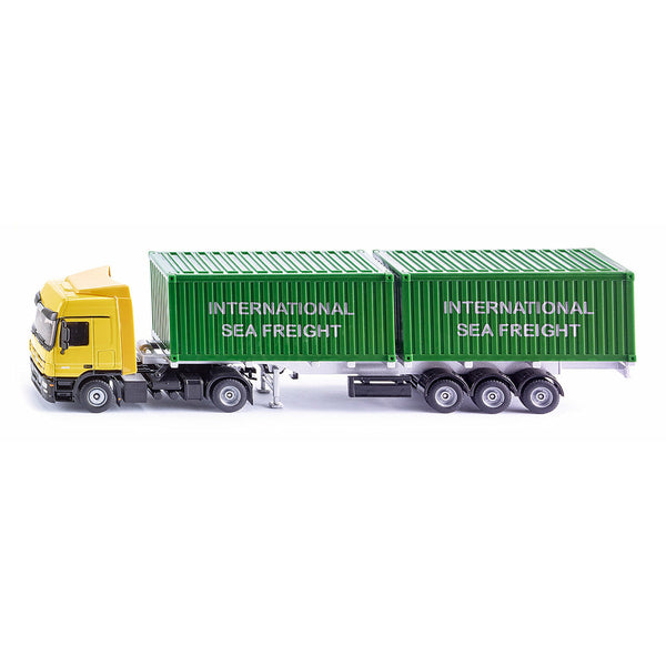 Vrachtwagen met container SIKU (3921)