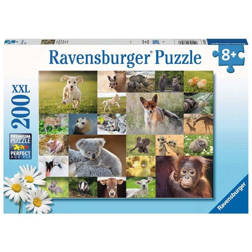 Puzzel (200XXL) Babydieren schattig