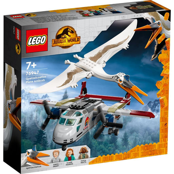 LEGO Jurassic World 76947 Quetzalcoatlus Vliegtuig hinderlaag