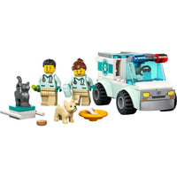 LEGO 60382 City Dierenarts Reddingswagen