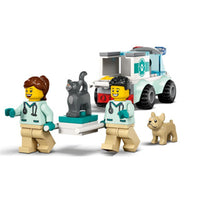 LEGO 60382 City Dierenarts Reddingswagen