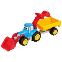 Tractor aanhanger met grijper