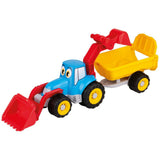 Tractor aanhanger met grijper