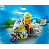 Playmobil 71205 Noodmotorfiets met Zwaailicht