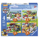 Puzzel 12+16+20+24 PAW: Paw Patrol