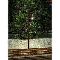 6065 H0 houten lichtmast enkel