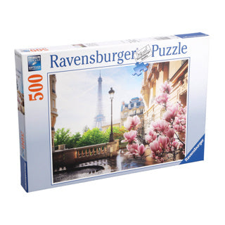 Ravensburger puzzel lente in parijs 500 stukjes