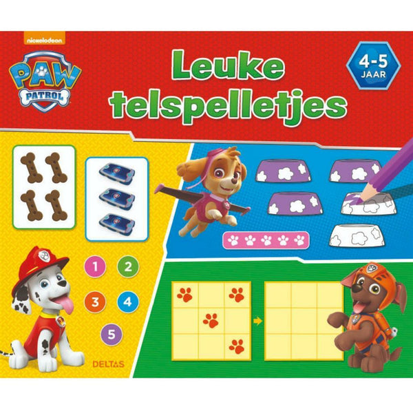 Paw patrol leuke telspelletjes