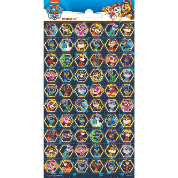 Stickervel Paw Patrol Mighty