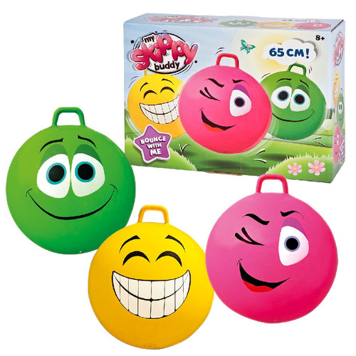 Skippy Buddy Skippybal Smiley 65cm 3ass