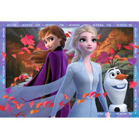 Puzzel 2x24 Frozen2 ijzige avontur