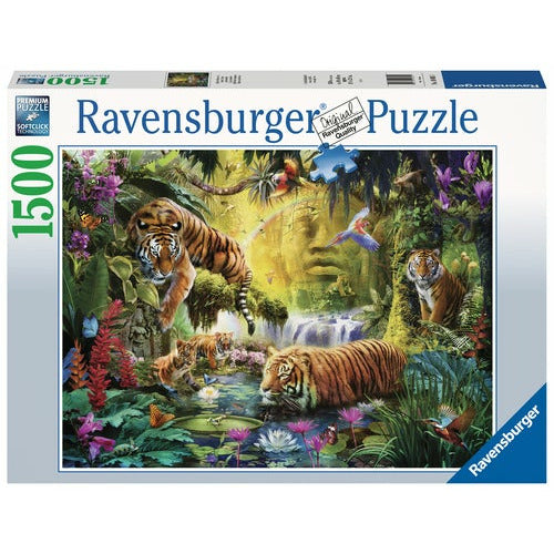 Puzzel (1500) Idylle bij de waterplaa