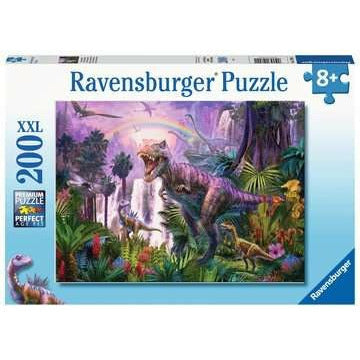 Puzzel (200XXL) Land van de dinosauri