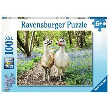 Puzzel 100XXL Lama liefde