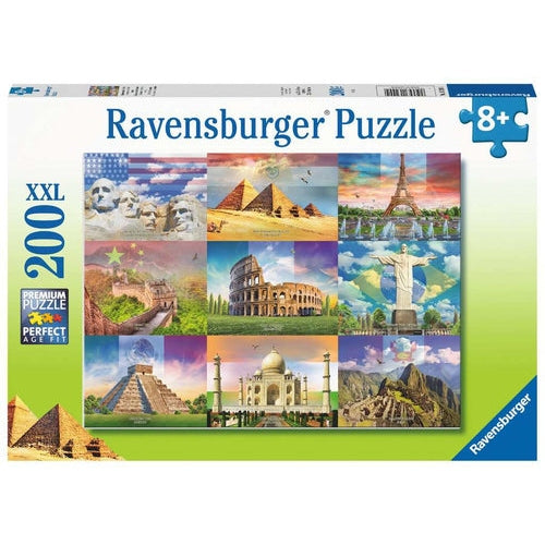 Puzzel (200XXL) Monumenten van de wereld