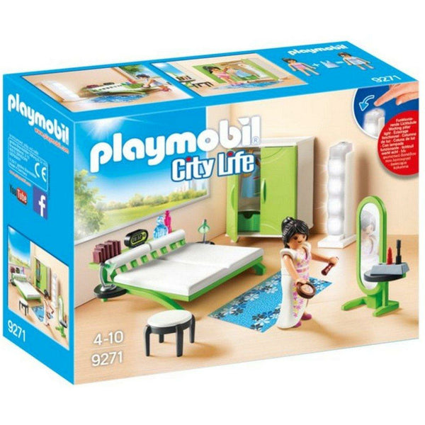 Slaapkamer met make-up tafel Playmobil (9271)