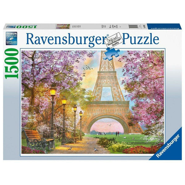 Puzzel (1500) Verliefd in parijs