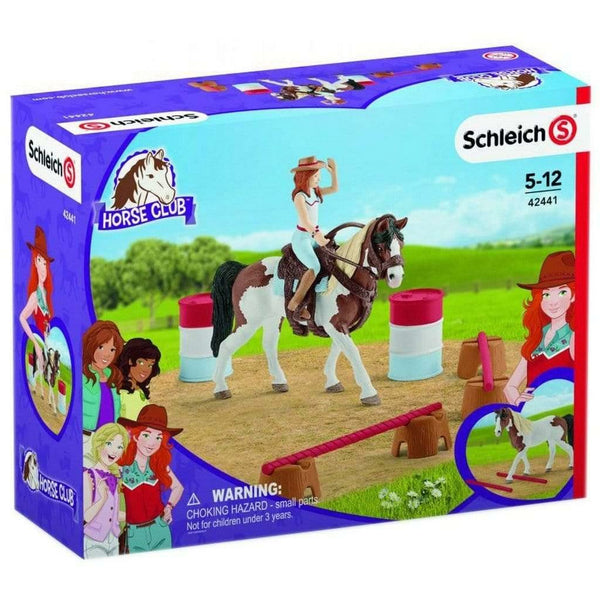 SCHLEICH Horse club hannah's western rij set (42441)