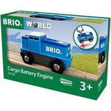 BRIO Batterij Goederenloco