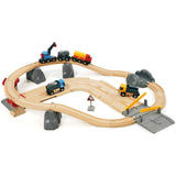 BRIO Spoor en weg transportset